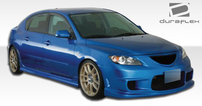 Extreme Dimensions Duraflex I-Spec Side Skirts Compatible With 2004-2009 Mazda 3 - 2 Piece - 104481