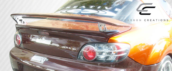 Carbon Creations M-1 Wing Spoiler Compatible With 2004-2011 Mazda RX8 - 1 Piece - 102942