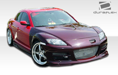 Extreme Dimensions Duraflex GT Competition Front Bumper Cover Compatible With 2004-2008 Mazda RX8 - 1 Piece - 100579