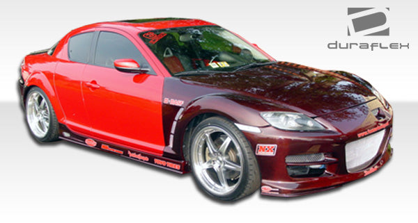 Extreme Dimensions Duraflex GT Competition Front Bumper Cover Compatible With 2004-2008 Mazda RX8 - 1 Piece - 100579