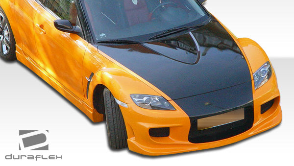 Extreme Dimensions Duraflex I-Spec Front Bumper Cover Compatible With 2004-2008 Mazda RX8 - 1 Piece - 104474