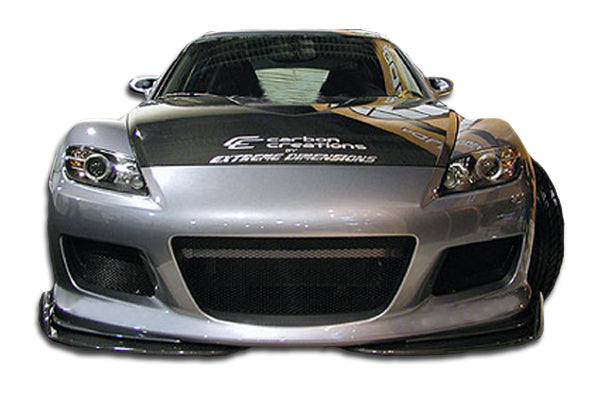 Extreme Dimensions Duraflex M-1 Front Bumper Cover Compatible With 2004-2008 Mazda RX8 - 1 Piece - 100582