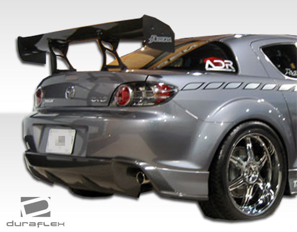 Extreme Dimensions Duraflex M-1 Rear Lip Add On Spoiler Compatible With 2004-2008 Mazda RX8 - 1 Piece - 100583