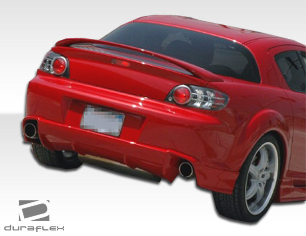 Extreme Dimensions Duraflex M-1 Rear Lip Add On Spoiler Compatible With 2004-2008 Mazda RX8 - 1 Piece - 100583