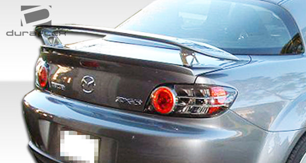 Extreme Dimensions Duraflex M-1 Wing Spoiler Compatible With 2004-2011 Mazda RX8 - 3 Piece - 100585