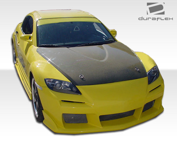 Extreme Dimensions Duraflex Raven Front Bumper Cover Compatible With 2004-2008 Mazda RX8 - 1 Piece - 103214
