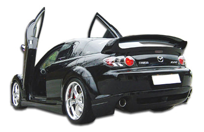 Extreme Dimensions Duraflex R-Speed Rear Lip Add On Spoiler Compatible With 2004-2008 Mazda RX8 - 1 Piece - 103156