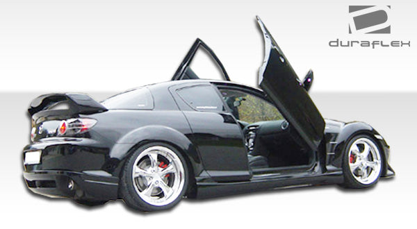 Extreme Dimensions Duraflex R-Speed Rear Lip Add On Spoiler Compatible With 2004-2008 Mazda RX8 - 1 Piece - 103156