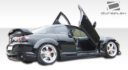 Extreme Dimensions Duraflex R-Speed Rear Lip Add On Spoiler Compatible With 2004-2008 Mazda RX8 - 1 Piece - 103156