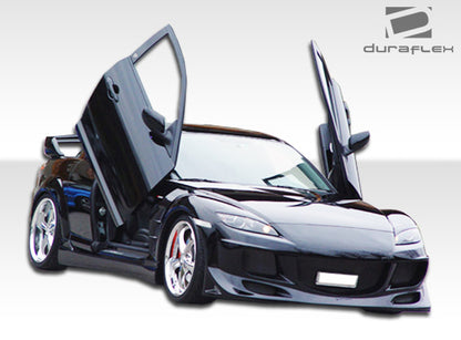Extreme Dimensions Duraflex R-Speed Side Skirts Compatible With 2004-2011 Mazda RX8 - 2 Piece - 103155