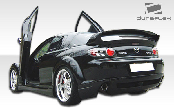 Extreme Dimensions Duraflex R-Speed Side Skirts Compatible With 2004-2011 Mazda RX8 - 2 Piece - 103155
