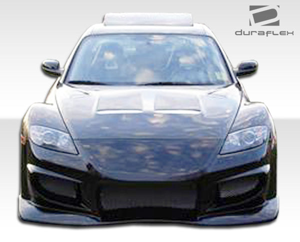 Extreme Dimensions Duraflex Vader Front Bumper Cover Compatible With 2004-2008 Mazda RX8 - 1 Piece - 100589