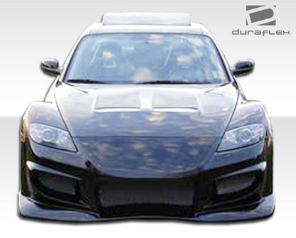 Extreme Dimensions Duraflex Vader Front Bumper Cover Compatible With 2004-2008 Mazda RX8 - 1 Piece - 100589