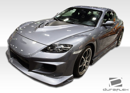 Extreme Dimensions Duraflex Vader Front Bumper Cover Compatible With 2004-2008 Mazda RX8 - 1 Piece - 100589
