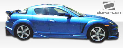 Extreme Dimensions Duraflex Vader Side Skirts Compatible With 2004-2011 Mazda RX8 - 2 Piece - 100591