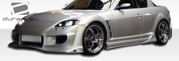 Extreme Dimensions Duraflex Vader Side Skirts Compatible With 2004-2011 Mazda RX8 - 2 Piece - 100591