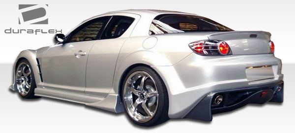 Extreme Dimensions Duraflex Vader Side Skirts Compatible With 2004-2011 Mazda RX8 - 2 Piece - 100591