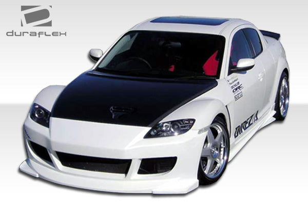 Extreme Dimensions Duraflex Velocity Front Bumper Cover Compatible With 2004-2008 Mazda RX8 - 1 Piece - 102299