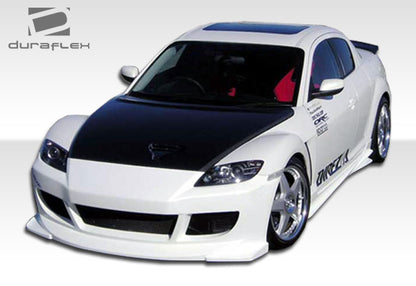 Extreme Dimensions Duraflex Velocity Body Kit Compatible With 2004-2008 Mazda RX-8 - 4 Piece - 110655