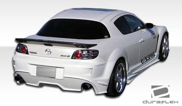 Extreme Dimensions Duraflex Velocity Side Skirts Compatible With 2004-2011 Mazda RX8 - 2 Piece - 102300