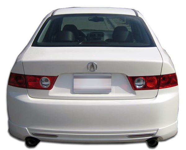 Extreme Dimensions Duraflex J-Spec Rear Lip Add On Spoiler Compatible With 2004-2005 Acura TSX - 1 Piece - 105225