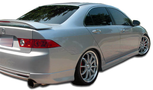 Extreme Dimensions Duraflex J-Spec Side Skirts Compatible With 2004-2008 Acura TSX - 2 Piece - 105224