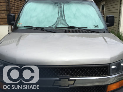 Automobilia OC Sun Shade Vehicle Heat and UV Protector
