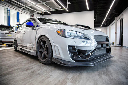 OLM OE Style Mirror Cover with Turn Signal Cutout - Pure Red - 2015-2021 Subaru WRX / STI / 2015-2017 Crosstrek