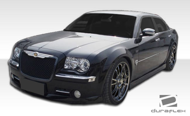 Extreme Dimensions Duraflex Brizio Front Lip Spoiler Compatible With 2005-2010 Chrysler 300C - 1 Piece - 107427