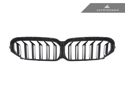 AutoTecknic Dry Carbon Fiber Dual-Slats Front Grilles - BMW G30 5-Series LCI