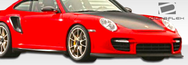 Extreme Dimensions Duraflex GT-2 Side Skirts Compatible With 2005-2012 Porsche 997 - 2 Piece - 107236