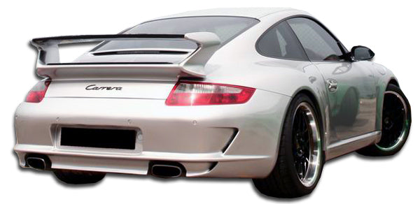 Extreme Dimensions Duraflex GT-3 Rear Bumper Cover Compatible With 2005-2008 Porsche 997 - 1 Piece - 105145