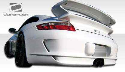 Extreme Dimensions Duraflex GT-3 Rear Bumper Cover Compatible With 2005-2008 Porsche 997 - 1 Piece - 105145