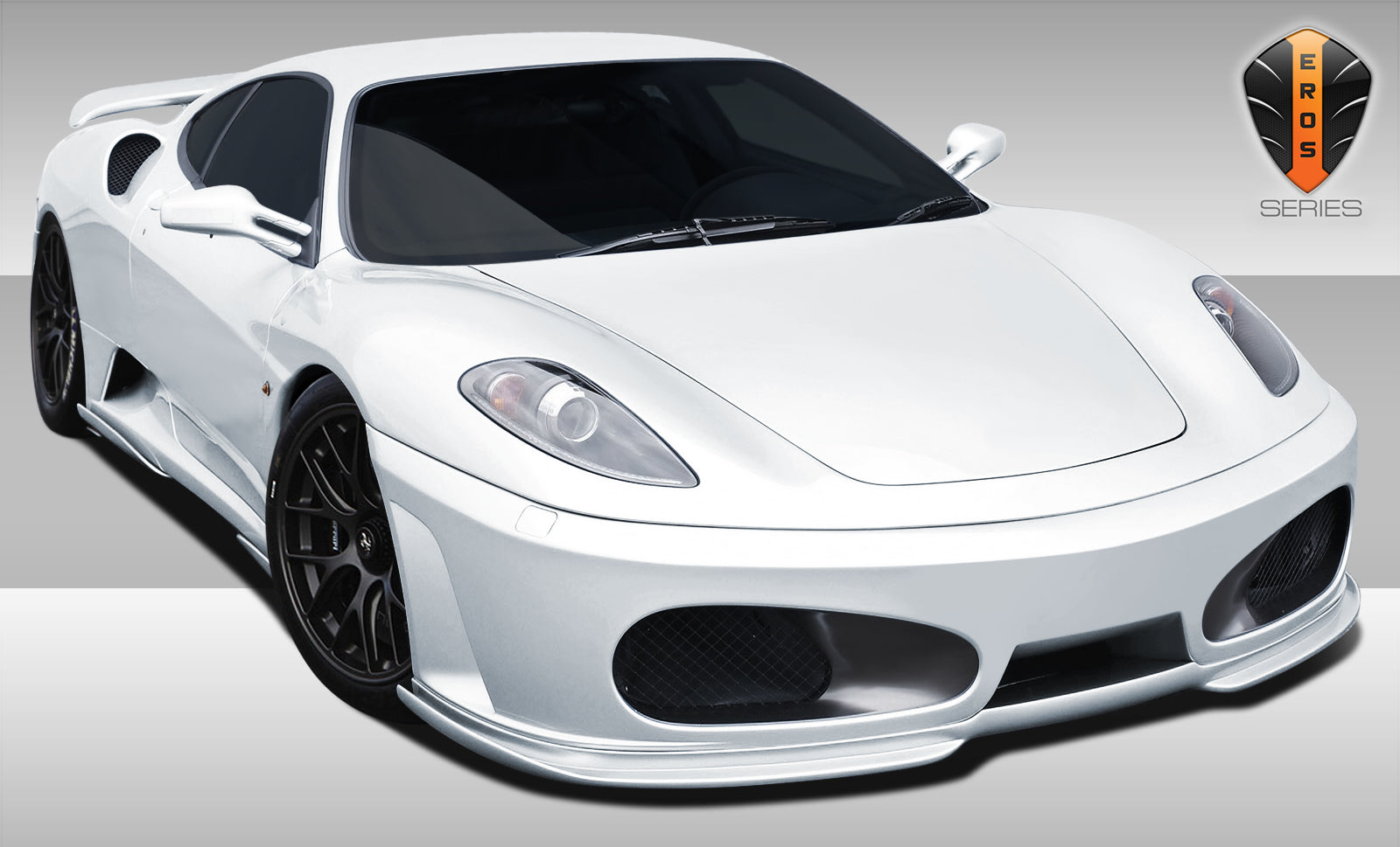 Extreme Dimensions Duraflex Eros Version 1 Front Lip Spoiler Compatible With 2005-2009 Ferrari F430 - 107729