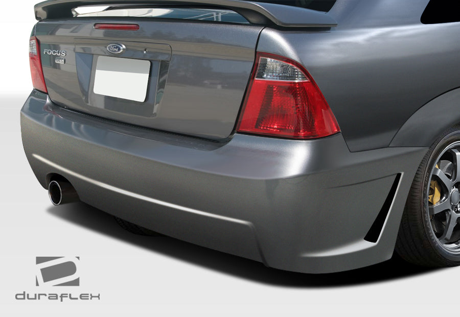 Extreme Dimensions Duraflex B-2 Rear Bumper Cover Compatible With 2005-2007 Ford Focus - 1 Piece - 106861