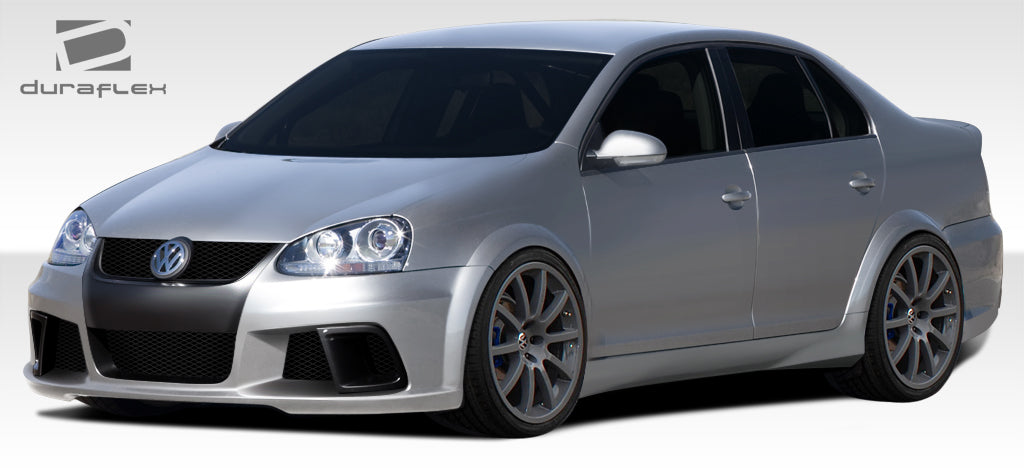 Extreme Dimensions Duraflex R-GT Wide Body Kit Compatible With 2005-2010 Volkswagen Jetta 4DR - 18 Piece - 108009