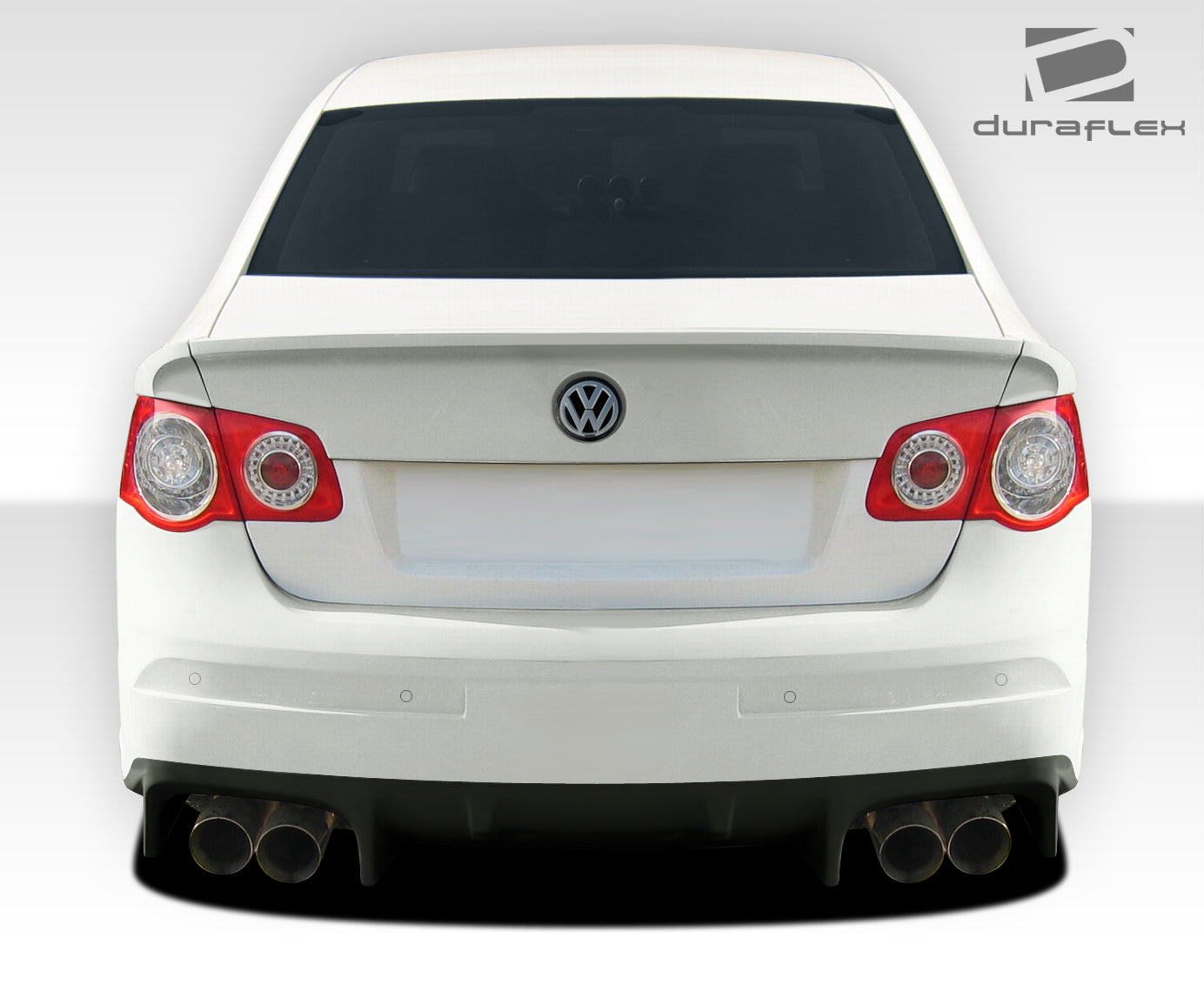 Extreme Dimensions Duraflex R-GT Wide Body Rear Bumper Cover Compatible With 2005-2010 Volkswagen Jetta - 5 Piece - 107877