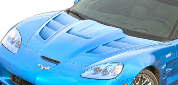 Extreme Dimensions Duraflex ZR Edition 2 Hood Compatible With 2005-2013 Chevrolet Corvette - 1 Piece - 106141
