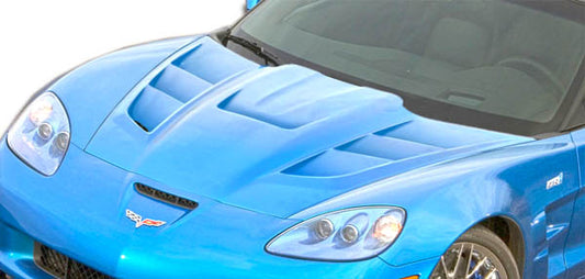 Extreme Dimensions Duraflex ZR Edition 2 Hood Compatible With 2005-2013 Chevrolet Corvette - 1 Piece - 106141