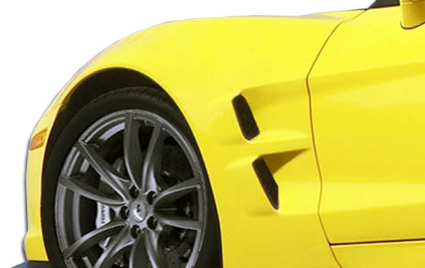 Extreme Dimensions Duraflex ZR Edition Front Fenders Compatible With 2005-2013 Chevrolet Corvette - 2 Piece - 105773