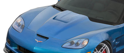 Extreme Dimensions Duraflex ZR Edition Hood Compatible With 2005-2013 Chevrolet Corvette - 1 Piece - 105777