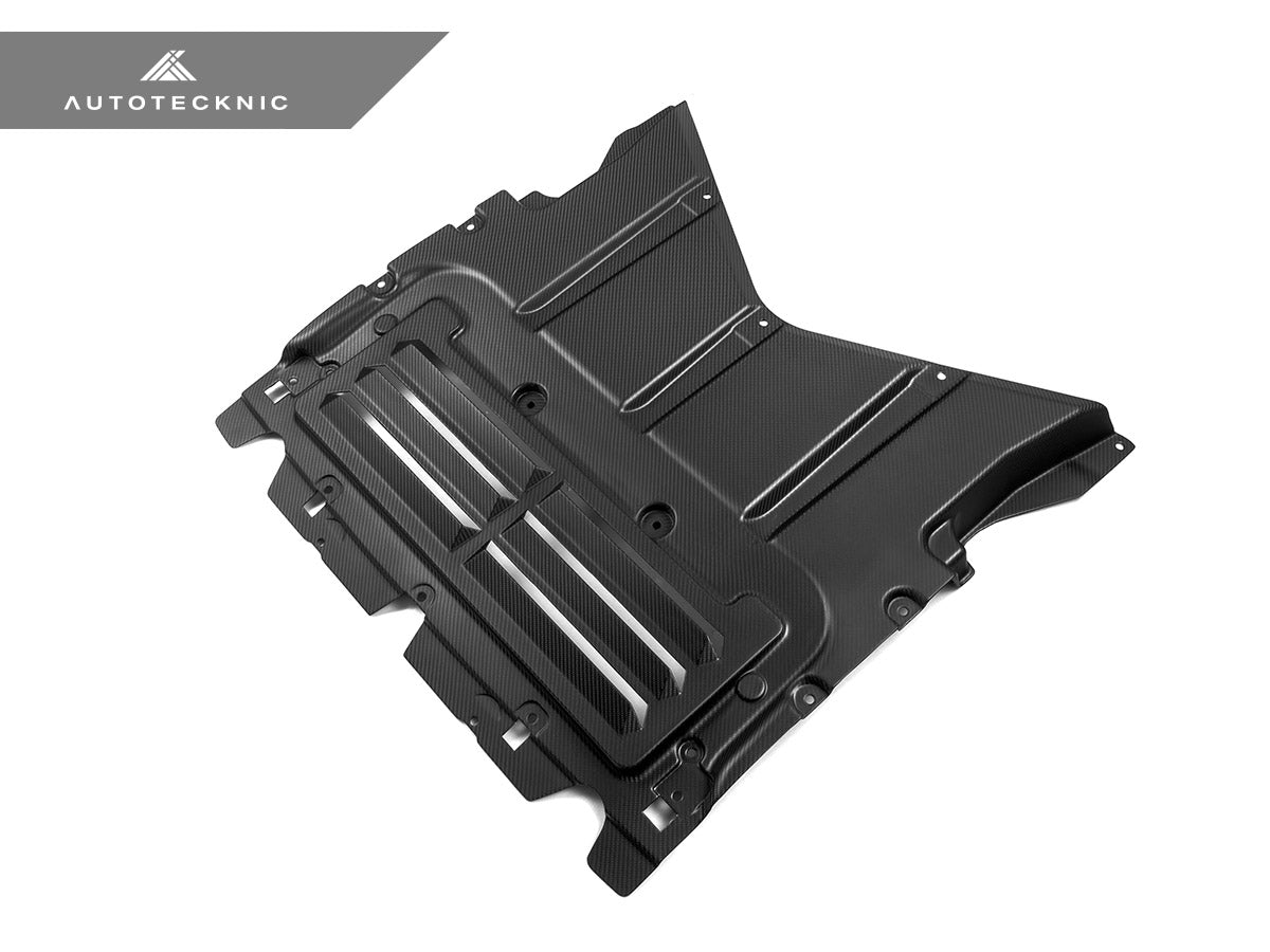 AutoTecknic Pre-Preg Carbon Oil Cooler Skit Plate - G90/ G99 M5