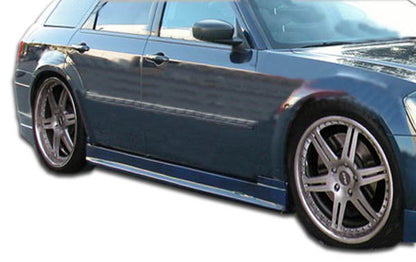 Extreme Dimensions Duraflex Quantum Side Skirts Compatible With 2005-2010 Dodge Magnum - 2 Piece - 106010