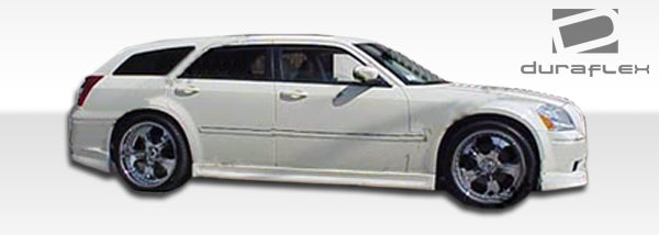 Extreme Dimensions Duraflex VIP Side Skirts Compatible With 2005-2010 Chrysler 300 Dodge Magnum - 2 Piece - 100631