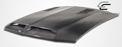 Carbon Creations GT500 Hood Compatible With 2005-2009 Ford Mustang - 1 Piece - 106386
