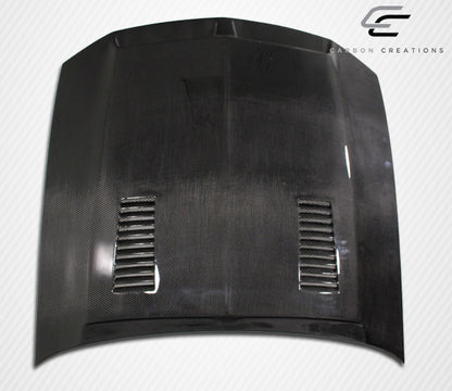 Carbon Creations GT500 Hood Compatible With 2005-2009 Ford Mustang - 1 Piece - 106386
