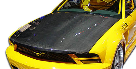 Carbon Creations OEM Look Hood Compatible With 2005-2009 Ford Mustang - 1 Piece - 102724