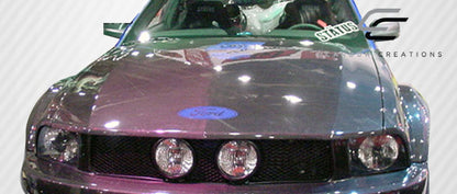 Carbon Creations OEM Look Hood Compatible With 2005-2009 Ford Mustang - 1 Piece - 102724