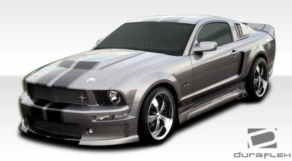 Extreme Dimensions Duraflex CVX Side Skirts Compatible With 2005-2014 Ford Mustang - 2 Piece - 104921
