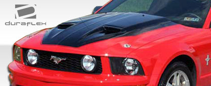 Extreme Dimensions Duraflex Mach 1 Hood Compatible With 2005-2009 Ford Mustang - 1 Piece - 104172